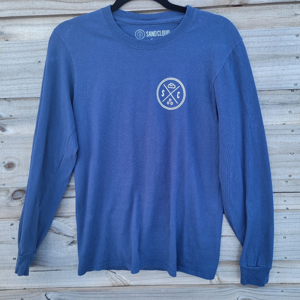 Sand Cloud Blue Long Sleeve Tee